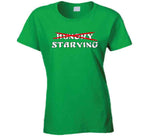 Starving Philadelphia Football Fan T Shirt