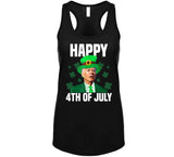 Happy 4th Of July Joe Biden Funny St. Patrick's Day T Shirt