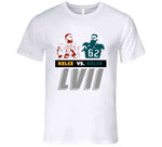 Jason Kelce Vs Travis Kelce Bowl Football Fan T Shirt