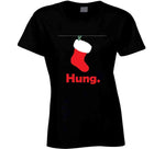 Hung Funny Christmas Stocking Holiday Hoodie