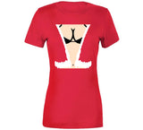 Funny Mrs Claus Cleavage Christmas Holiday Crewneck Sweatshirt