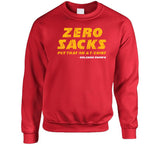 Zero Sacks Orlando Brown Kansas City Football Quote T Shirt