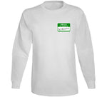 Hello My Name Is Pat Mccrotch Funny St Patricks Day T Shirt