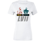 Jason Kelce Vs Travis Kelce Bowl Football Fan T Shirt