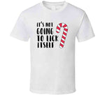 Its Not Going To Lick Itself Funny Christmas Holiday Candy Cane Joke Crewneck Sweatshirt