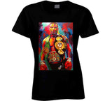 Mike Tyson Heavyweight Champion 3 Belts Boxing Fan T Shirt