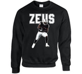 Zeus Zamir White Las Vegas Football Fan T Shirt