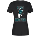 Slim Reaper Devonta Smith Philadelphia Football Fan T Shirt