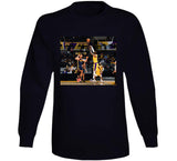 Lebron James Game Winner Over Stephen Curry Los Angeles Basketball Fan T Shirt