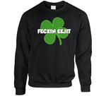 Feckin Eejit Funny St Patricks Day Joke T Shirt