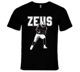 Zeus Zamir White Las Vegas Football Fan T Shirt