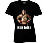 Iron Mike Tyson 3 Belts Retro Boxing Fan Cool T Shirt