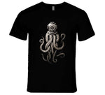 Squid With Diving Helmet Honor Society Inspired T Shirt