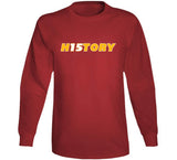 H15tory Patrick Mahomes History Kansas City Football Fan T Shirt