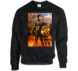 Captain Ukraine Cool Volodymyr Zelensky T Shirt