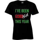 I've Been Good Ish This Year Funny Christmas Holiday Hoodie