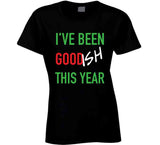 I've Been Good Ish This Year Funny Christmas Holiday Hoodie