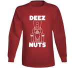 Deez Nuts Funny Nutcracker Christmas Meme T Shirt