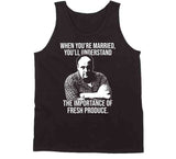 Tony Soprano When You're Married Quote Sopranos Fan T Shirt