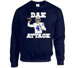 Dak Attack Cool Dallas Football Fan T Shirt