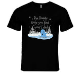 Bye Buddy Hope You Find Your Dad Narwhal Christmas Sweater Elf Movie Fan Crewneck Sweatshirt