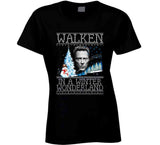 Christopher Walken In A Winter Wonderland Funny Ugly Christmas Crewneck Sweatshirt