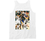 Shaq Dunking On 5 Nets Retro Los Angeles Basketball Fan T Shirt