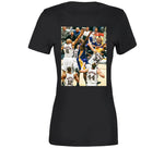 Shaq Dunking On 5 Nets Retro Los Angeles Basketball Fan T Shirt