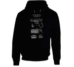 Glock Pistol Patent Blueprint T Shirt