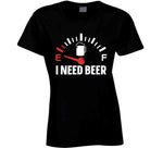 I Need Beer Empty Tank Funny St. Patrick's Day T Shirt