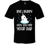 Bye Buddy Hope You Find Your Dad Narwhal Christmas Sweater Elf Fan Crewneck Sweatshirt