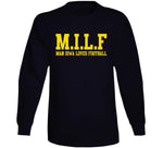 Milf Man Iowa Loves Football Funny T Shirt