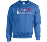 Daniel Jones Saquon Barkley 2022 New York Football Fan T Shirt