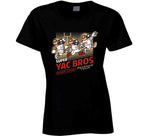 Super Yac Bros George Kittle Deebo Samuel Brandon Aiyuk San Francisco Football Fan T Shirt