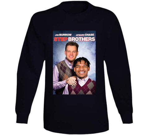 Joe Burrow And Ja'Marr Chase Sweatshirt - Jolly Family Gifts