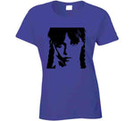 Wednesday Addams Face Silhouette T Shirt