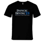 Luca Doncic Kyrie Irving 2024 Dallas Basketball Fan T Shirt