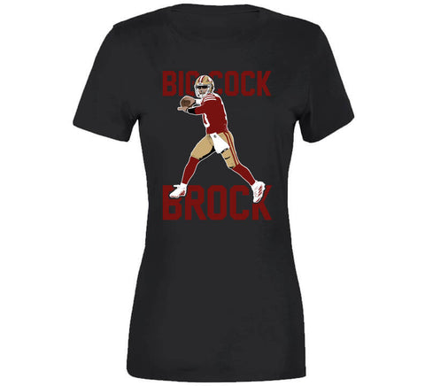 Brock Purdy Curb Big Cock Brock Football Fan v8 T Shirt