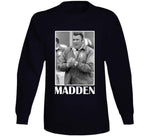 John Madden Retro Football Fan T Shirt