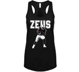 Zeus Zamir White Las Vegas Football Fan T Shirt