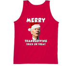 Merry Thanksgiving Trick Or Treat Confused Joe Biden Christmas Crewneck Sweatshirt Crewneck Sweatshirt