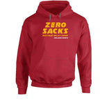 Zero Sacks Orlando Brown Kansas City Football Quote T Shirt