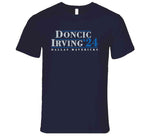 Luca Doncic Kyrie Irving 2024 Dallas Basketball Fan Cool T Shirt