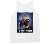 Step Brothers Jalen Hurts Aj Brown Philadelphia Football Fan Funny T Shirt