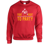 Travis Kelce Fight For Your Right To Party Kansas City Football Fan T Shirt