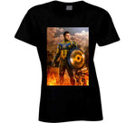 Captain Ukraine Cool Volodymyr Zelensky T Shirt