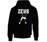 Zeus Zamir White Las Vegas Football Fan T Shirt