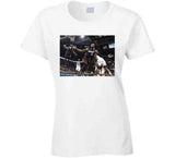 Dwayne Wade Lebron James Dunk Retro Miami Basketball Fan T Shirt