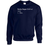 Bailey Zappe Him Definition New England Football Fan T Shirt