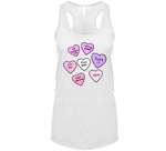 Rejected Candy Hearts Funny Anti Valentines Day T Shirt